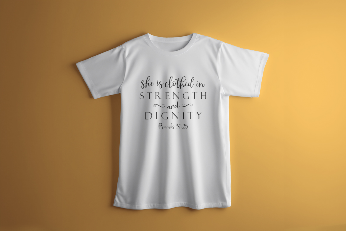 She Is Clothed In Strength
